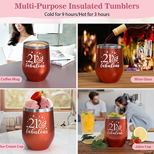 21st Birthday Gifts for Her, Personalised Birthday Hampers for Women Turning 21, Funny 21 Year Old Pamper Gift Basket for Girls, Best Friend, Sister, Daughter, Niece, Lady 21 Birth Day Presents Ideas