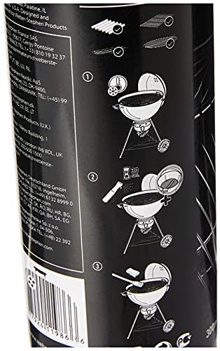 Weber Grillrost-Reiniger 300ml, feines Nebelspray, löst Fett- und Speisereste, biologisch abbaubar, Keine gefährlichen Inhaltsstoffe, für alle Grillmodelle geeignet (17875)