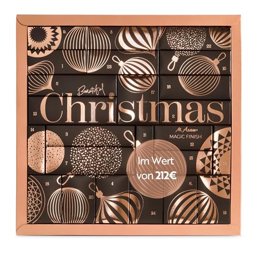 M. Asam MAGIC FINISH Adventskalender 2025 – Adventskalender mit 24 Beauty-Überraschungen im Wert von 212 €, Kosmetikadventskalender für Frauen, Weihnachtskalender Make-up - Image 1