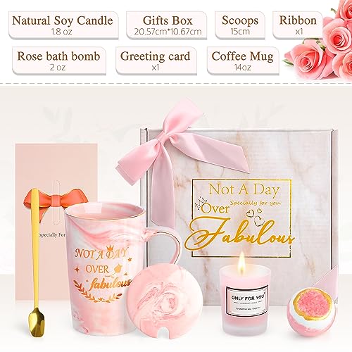YiksunMY Birthday Gifts for Her, Friend,Sister, Presents for Women, Pamper Gifts for Her, Presents Set, Sale Coffee Cups