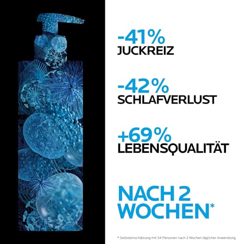 La Roche Posay Bodylotion für trockene, zu Neurodermitis neigende Haut, Stärkt Mikrobiom, Mildert Juckreiz, Mit Niacinamid und Sheabutter, Lipicar Baume AP + M, 400 ml