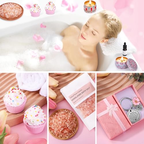 Birthday Pamper Gifts for Women, Happy Birthday Hampers Relaxation Self Care Package for Her, Birthday Presents Gift box for Women Best Friends Mum Sister Auntie Wife, Ladies Birthday Box Gift Ideas