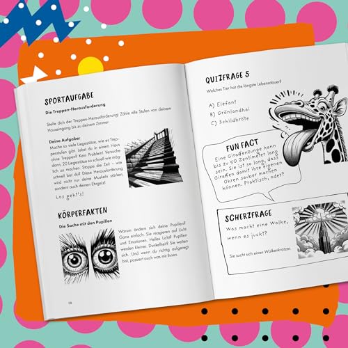 Handy aus! Rätselraten statt Bildschirmstarren – Der ultimative Langeweile-Killer für Teenager inkl. Bucket List, genialen Lifehacks, mysteriösen ... Lustiges Mitmachbuch für Jungen & Mädchen