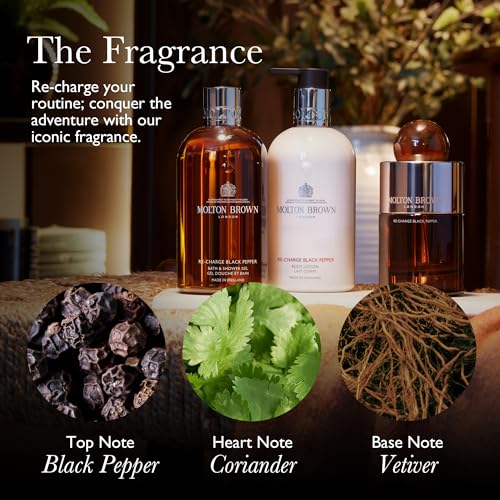Molton Brown Re-Charge Black Pepper Bath & Shower Gel 300 ml