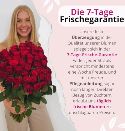 Blumenstrauß Farbtraum, Bunter mit Rosen, Inkalilien und Statice, 7-Tage-Frischegarantie, Qualität vom Floristen, handgebunden, perfekte Geschenkidee