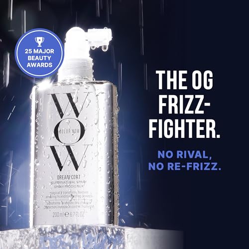COLOR WOW Dream Coat Supernatural Spray - Keep Your Hair Frizz-Free and Shiny No Matter the Weather with Award-Winning Anti-Frizz Spray
