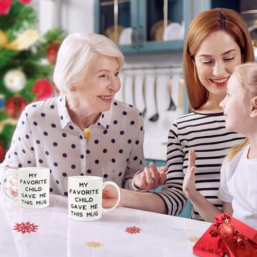 Christmas Mug Gifts for Dad from Daughter Son, 330ml Funny Mug Dad Birthday Gifts for Grandpa Men,Christmas Presents for Mum Coffee Cup 