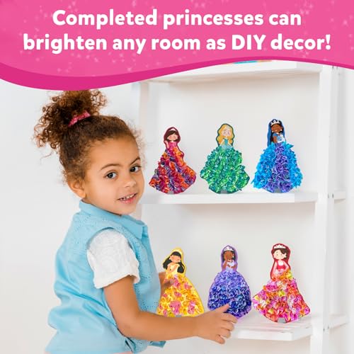 Skillmatics Poke-in Art - Magical Princesses, Mess-Free Fun for Kids, DIY Craft Kits, Creative Activity, Gifts for Girls & Boys Ages 4, 5, 6, 7, 8, 9