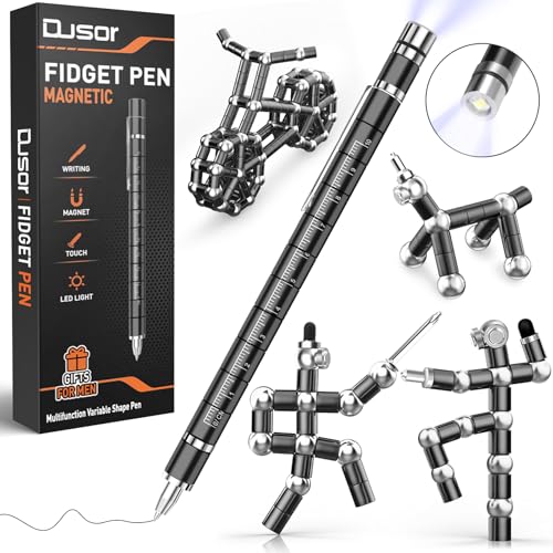 Dusor Geschenke für Männer, Magnetic Fidget Pen, Schultüte Füllung Einschulung Mädchen Junge, Geburtstagsgeschenk für Männer, Männergeschenke, Adventskalender Füllung Kinder,Teenager Mädchen Geschenke