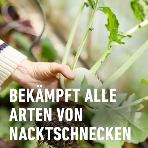 COMPO Schnecken-frei - Schneckenkorn - regenfest - Streugranulat gegen Schnecken im Vorteilspack - reicht für bis zu 1800 m² - 4x225 g, Schneckenfrei