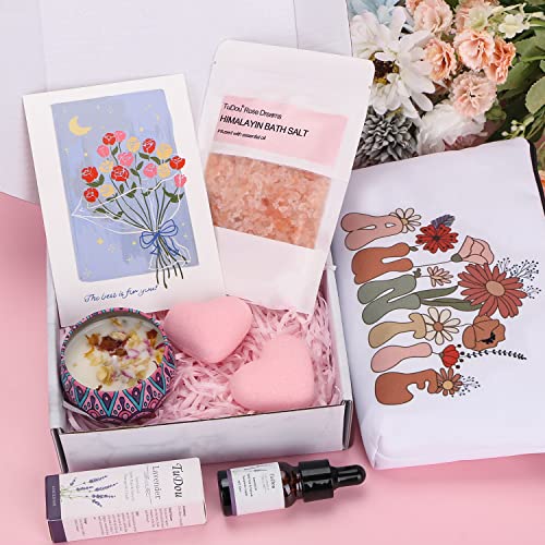 Gifts for Auntie, Birthday Mothers Day Auntie Gifts from Niece Nephew, Personalised Birthday Pamper Hampers Self Care Package Relaxation Spa Basket for Women, Birthday Presents Gift Ideas for Auntie