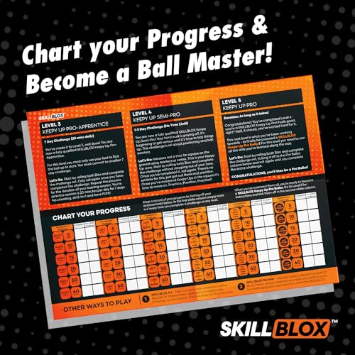 SKILL BLOX Football Keepy Up Training Dice (2 pcs) - Football Gifts for Boys and Girls - Soccer Skills. (SKILLBLOX KEEPY UP DICE)