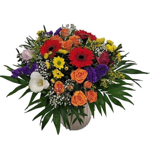 bunter Blumenstrauß - Frühlingleuchten