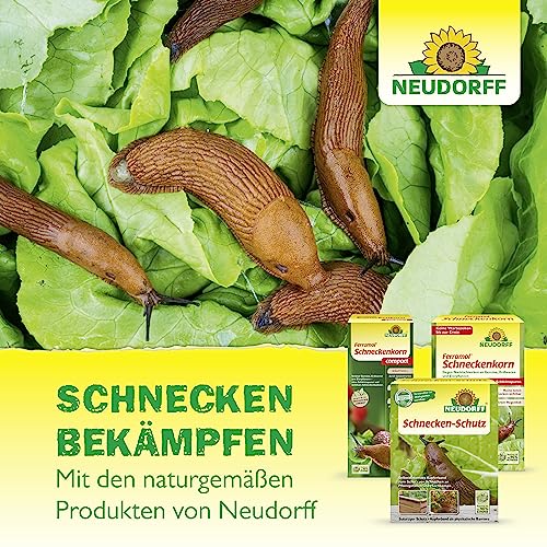 Neudorff Ferramol Schneckenkorn. Zuverlässiger und schneller Schneckenschutz. Als wirksames Mittel zur Schneckenabwehr auch für den ökologischen Landbau geeignet, 1x 1Kg, braun