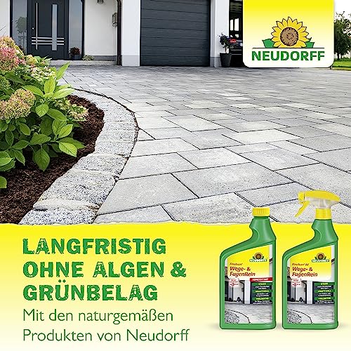 Neudorff Finalsan UnkrautFrei Plus Konzentrat, kraftvoller Unkrautvernichter, der bis in die Wurzel wirkt. Schnell wirkender Unkraut Entferner 1x 2 Liter, Grün