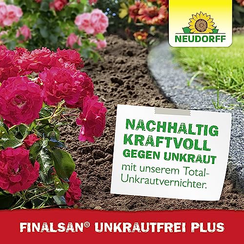 Neudorff Finalsan UnkrautFrei Plus Konzentrat, kraftvoller Unkrautvernichter, der bis in die Wurzel wirkt. Schnell wirkender Unkraut Entferner 1x 2 Liter, Grün