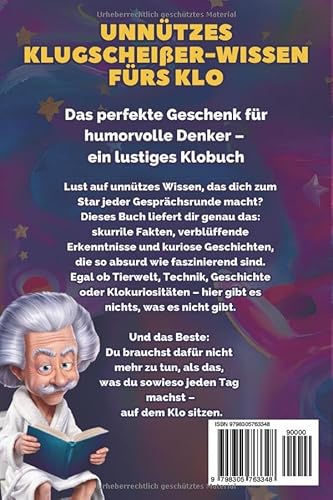 Kack dich schlau! Unnützes Klugscheißer-Wissen fürs Klo: Das perfekte Geschenk für humorvolle Denker – ein lustiges Klobuch