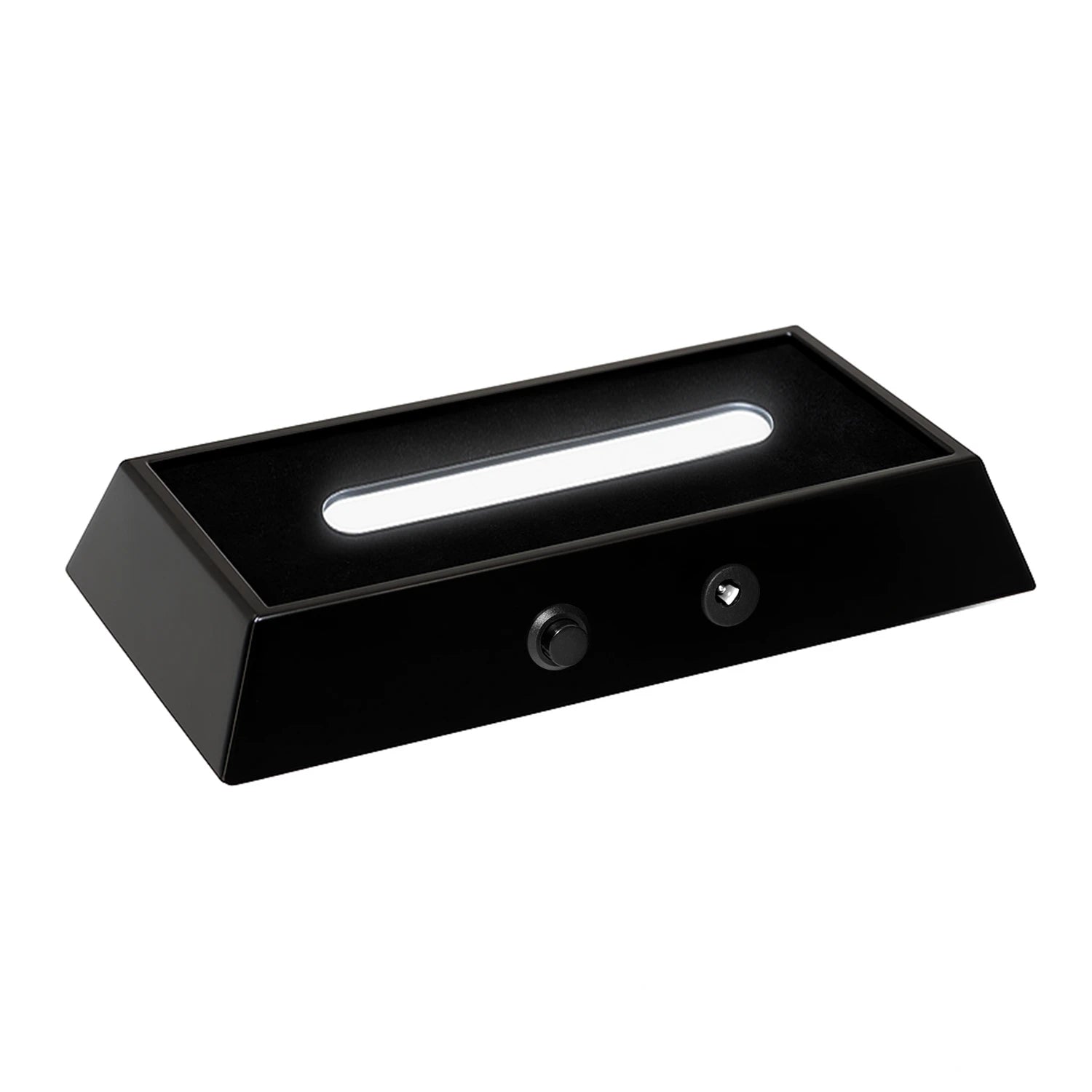 Premium Wood Light Base - Large - Black - Image 1